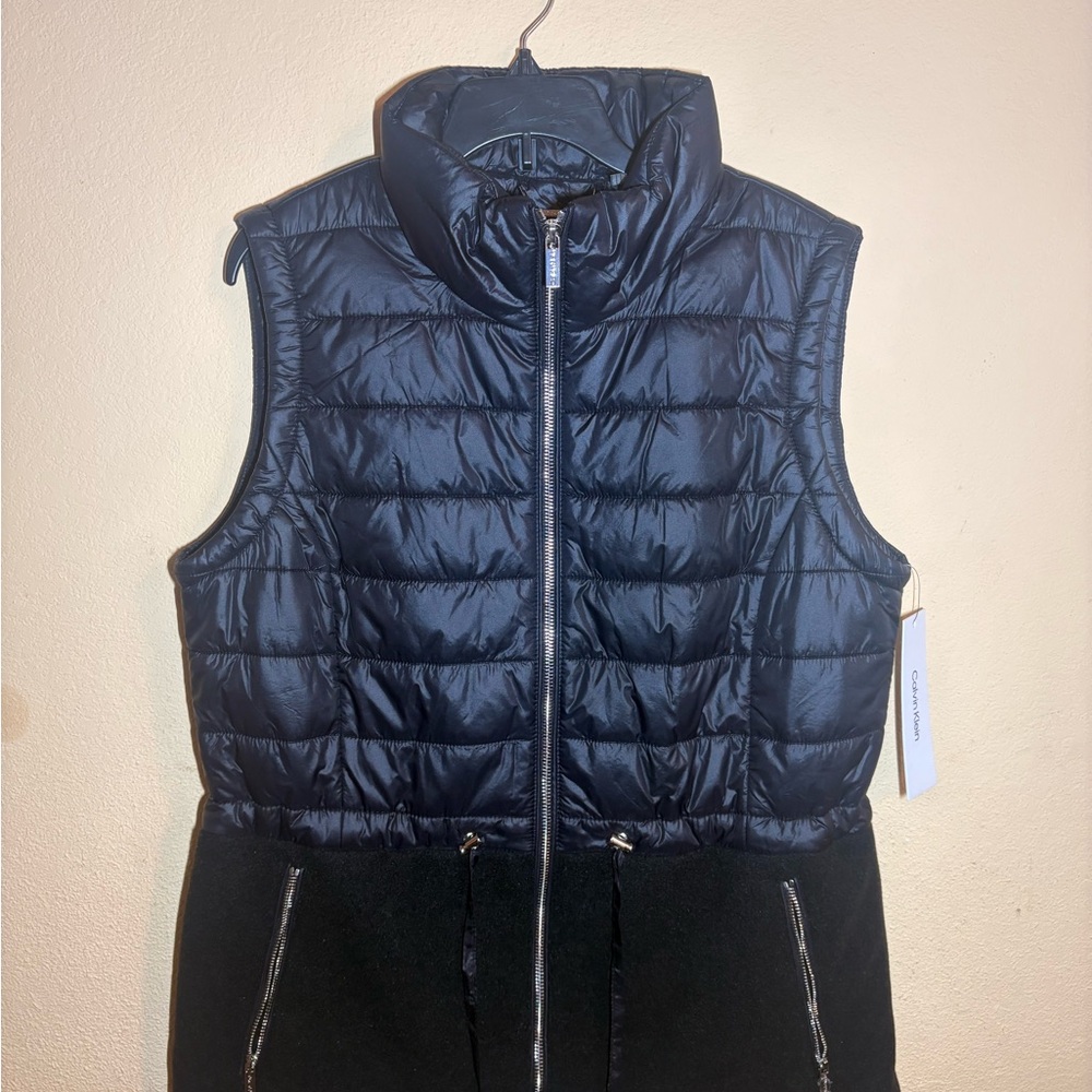 Calvin Klein Women's Black Puffer Vest